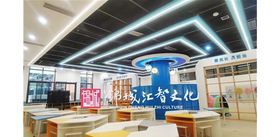 我司科創(chuàng)教室設(shè)計、實施項目（成都市新都區(qū)新樂路小學(xué)）順利完工并驗收